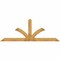 Ekena Millwork Richland Rough Sawn Timber Gable Bracket, Western Red Cedar, 108"W x 40"H x 2"D x 6"F, 9/12 Pitch GBW108X40X0206RIC00RWR - alternate 1